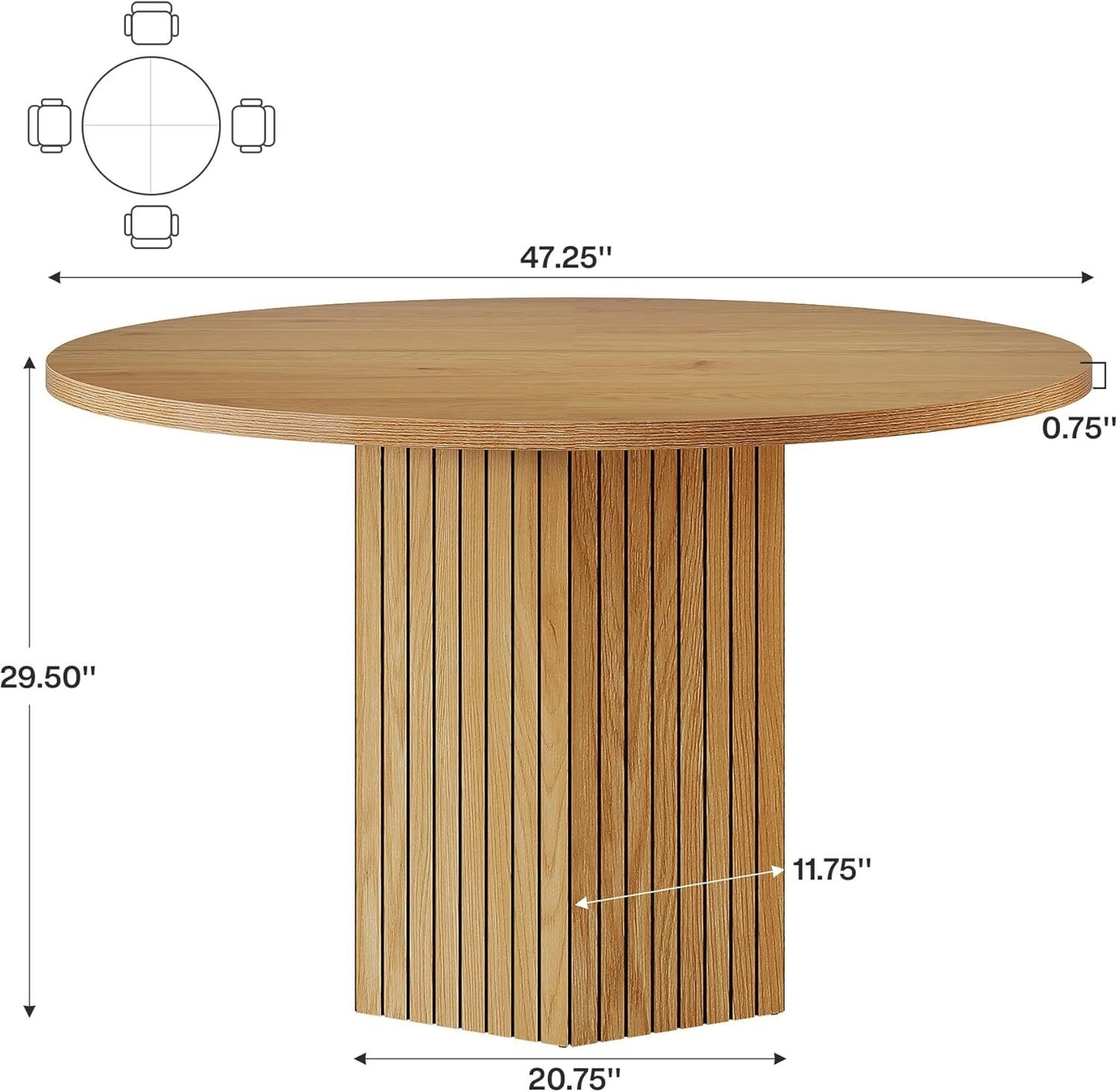 Dining Table Storage Desk Kitchen Table